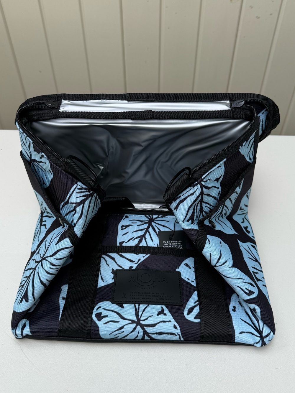 NWT Aloha Collection Kalo Icy Blue Packable Cooler SOLD OUT - Picture 7 of 8